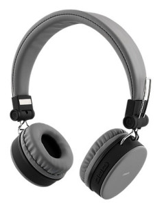 CUFFIE BLUETOOTH GRIGIO