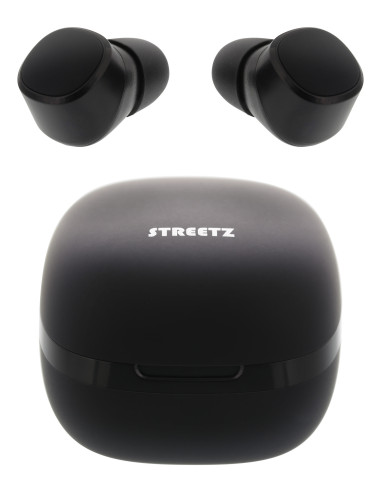 True Wireless Stereo in-ear, IPX6 charge case, black