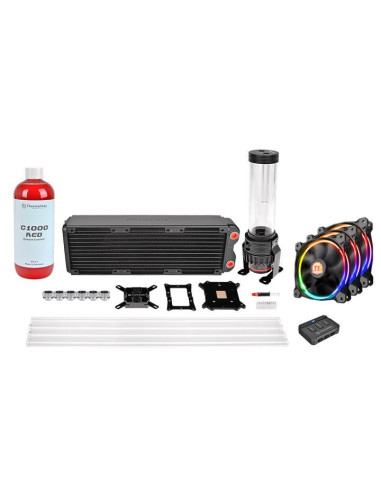 Kit Raffreddamento a Liquido Red Pacific RL360 D5 Hrd Tube RGB