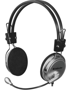 AURA 120 HEADSET CON MICROFONO, NERO/ARGENTO 2