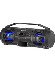 G104 - CASSA BLUETOOTH 5.0, 12W, RETRO LED, NERO
