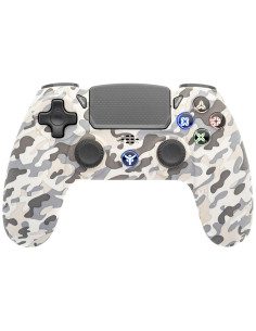 EVOCON W01 WIRELESS CONTROLLER Bluetooth, PC, PS4, DualShock, Tasti LED, TouchPad Axis6, Camo
