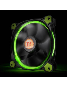 140mm Riing 14 LED Green 140X140X25mm 2