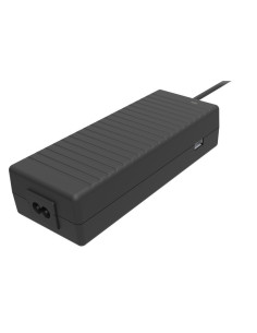 120W Alimentatore Universale per Notebook con 12 connettori 1xUSB-A(5Vx1A) 100/240V AC  9.5/24VDC 2