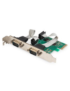 Scheda PCI Express con 2 Porte Seriali 9 Poli