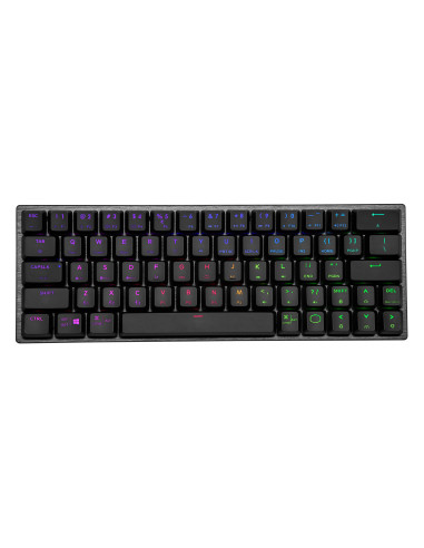 SK622 Space Grey, Hybrid Wireless Bluetooth, Low Profile Mechanical Red Switches