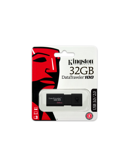 32GB Data Traveller 100 G3 USB3.0 Nero