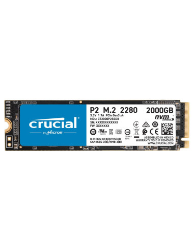 2TB P2 PCIe 3.0 NVMe