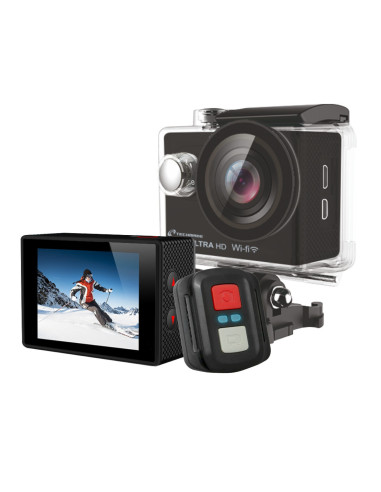 Action Cam Waterproof X-Tech 4K UHD 12MPX 30mt Wi-Fi Remote