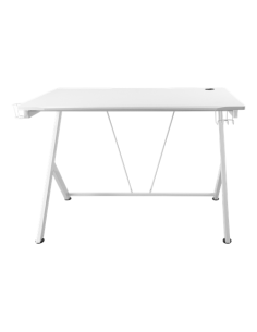 Gaming Desk bianco (116x75x75)cm 2