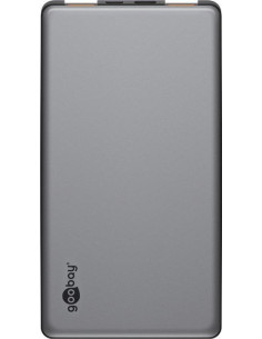 5.000 mAh Slim Powerbank Quick Charge 3.0 2xUSB-A 1x USB-C 2
