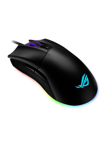 ASUS ROG Gladius II Origin Gaming Mouse Right-hand USB Type-A Optical 12000 DPI Aura-Sync RGB, Interruttori Omron