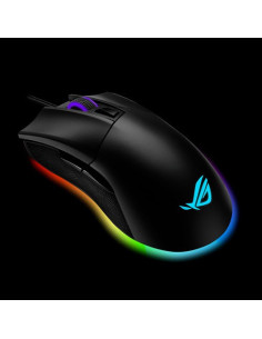 ASUS ROG Gladius II Origin Gaming Mouse Right-hand USB Type-A Optical 12000 DPI Aura-Sync RGB, Interruttori Omron 2