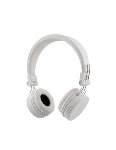 Cuffie Bluetooth, Pieghevoli On-Ear, Bianche