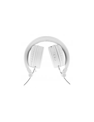 Cuffie Bluetooth, Pieghevoli On-Ear, Bianche