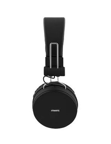 Cuffie Bluetooth, Pieghevoli On-Ear, Nere