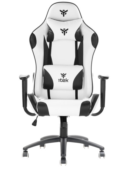 PLAYCOM PM20 Universal gaming chair Padded seat, Black/White