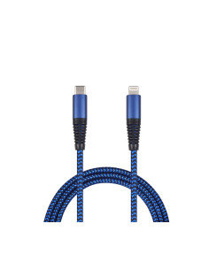 1,00 mt Cavo USB Type-C/Lightning Blu