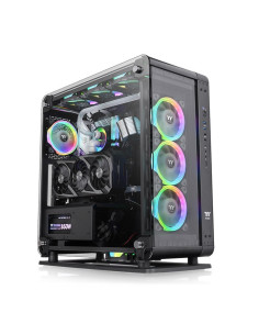 Core P6 TG/Black/Wall Mount/SPCC/4mm Tempered Glass*3