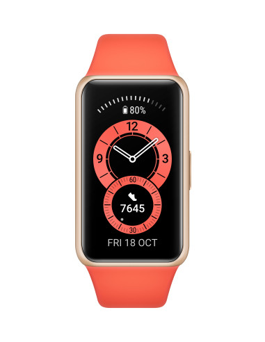 Band 6 Smart Band Fitness Tracker, Touchscreen 1.47” Colori, Monitoraggio Battito Cardiaco, Sonno, Saturazione Ossigeno, Resist