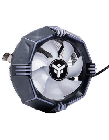 Dissipatore ad aria ICY-4LPR - Skt universale, 65W TDP, Low Profile, RGB Rainbow