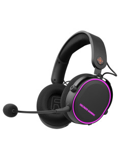 Wireless gaming headset RGB, USB-C, Black/RGB