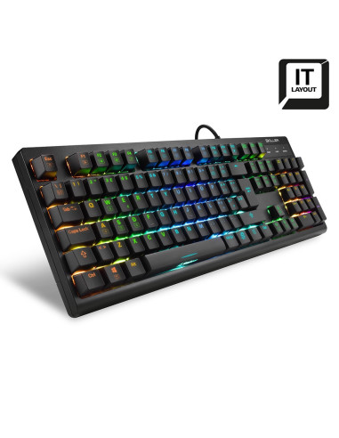 Skiller SGK30 RGB Meccanica con Switch Red