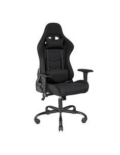 Gaming Chair DC220 ergonomica, tessuto, black, doppio cuscinetto nuca-schiena 2