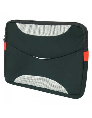 16" Sleeve per Laptop Delux, black and grey