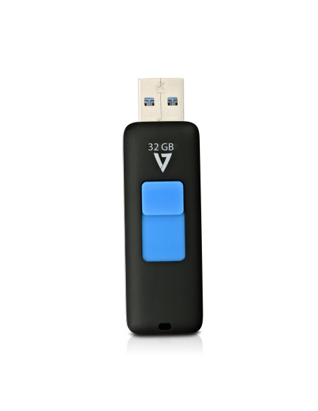 32GB V7 J153386 USB 3.2/3.1/3.0 Nero, Blu