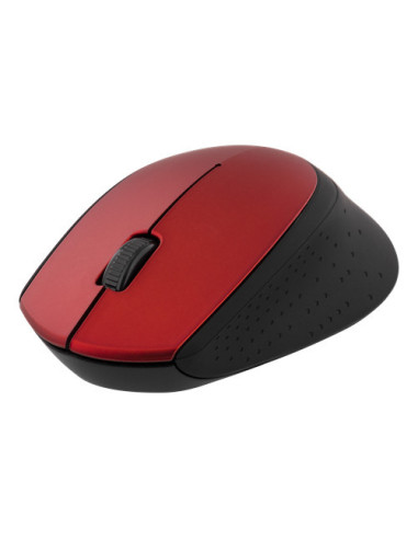 Mouse Wireless 1200DPI, Black/Red