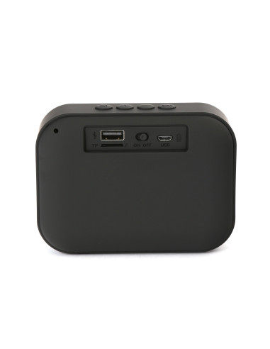 Speaker Bluetooth, Micro SD, USB, Radio FM Black/Red