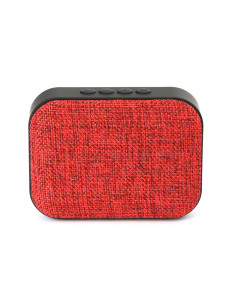Speaker Bluetooth, Micro SD, USB, Radio FM Black/Red 2