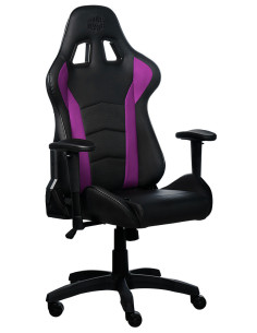 Caliber R1 Sedia da gaming per PC Nero, Porpora 2