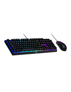 MasterSet MS110 RGB Kit Tastiera Mem-Chanical e Mouse Ottico 3200DPI USB