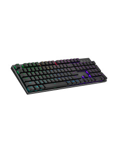 SK653 Full Mechanical Wireless Gunmetal Gray RGB,TTC Low Profile Red Switch,Bluetooth