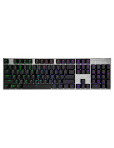 SK653 Full Mechanical Wireless Gunmetal Gray RGB,TTC Low Profile Red Switch,Bluetooth 2
