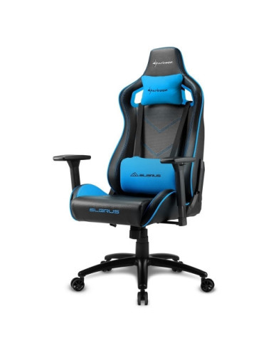 Elbrus 2 Sedia Gaming in Tessuto Black/Blue