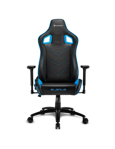 Elbrus 2 Sedia Gaming in Tessuto Black/Blue