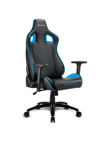 Elbrus 2 Sedia Gaming in Tessuto Black/Blue
