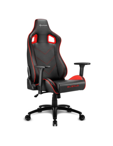 Elbrus 2 Sedia Gaming in EcoPelle Black/Red