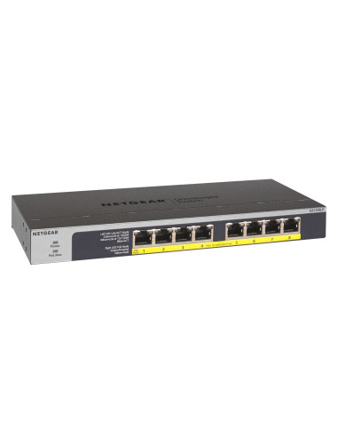 8-Porte Gigabit Ethernet Switch Unmanaged 8-PoE 60W