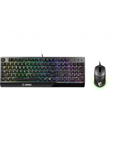 Vigor GK30 COMBO Tastiera Gaming Semi Meccanica + Mouse Gaming