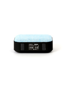 Speaker Bluetooth, Micro SD, USB, Radio FM, MP3 Player Black/Blu 2