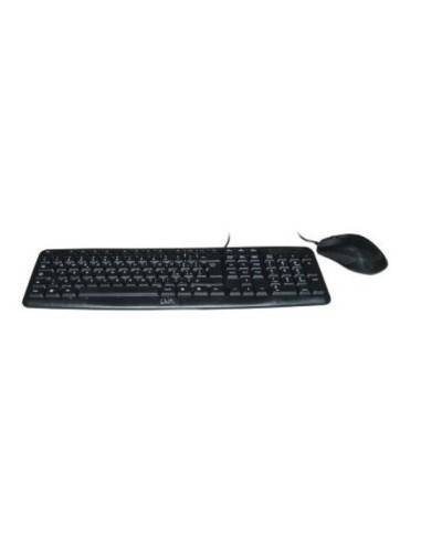 KIT TASTIERA ITALIANA108 TASTI E MOUSE OTTICOCON CAVO USB