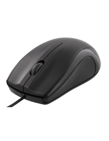 Mouse con Cavo, 1,2mt, 1200DPI, Black