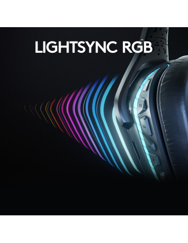 G G635 Headset Wired Head-band Gaming Black, Blue