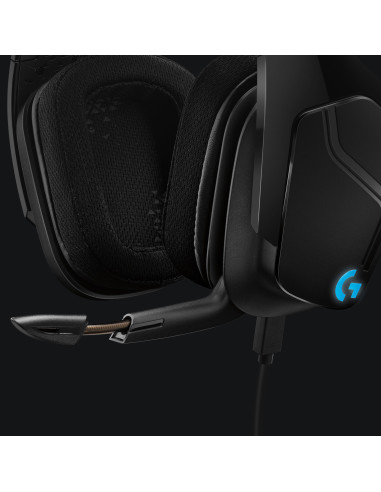 G G635 Headset Wired Head-band Gaming Black, Blue