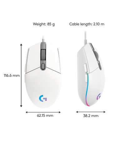 G G203 lightsync, White
