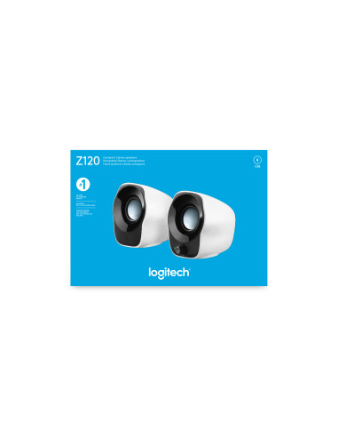 Z120 Stereo Speakers White